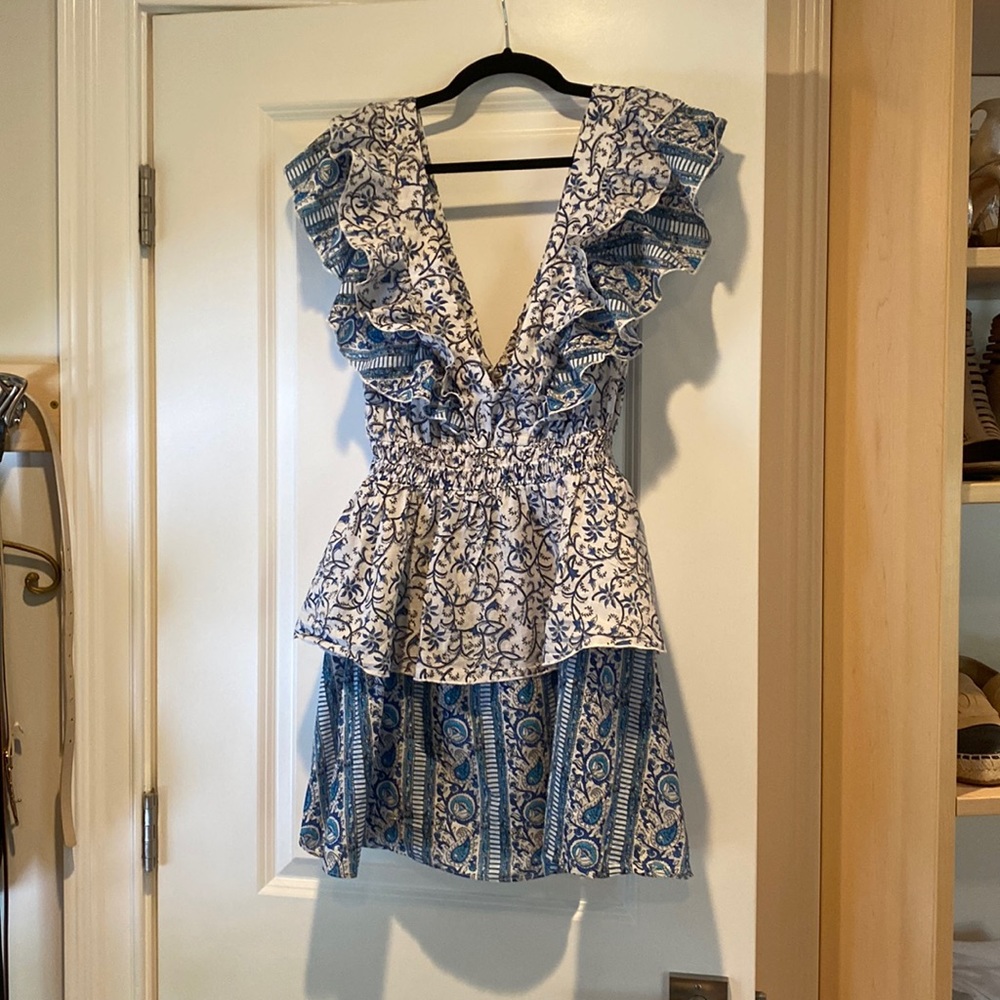 Playa Lucila Ruffle Mini Dress